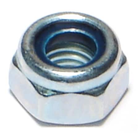 Midwest Fastener Nylon Insert Lock Nut, M6-1.00, Steel, Class 8, Zinc Plated, 15 PK 63903